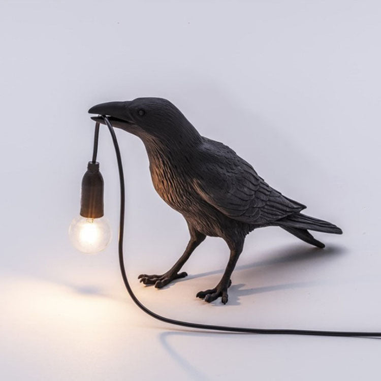 Unique Bird Shaped Table Lamp Decor
