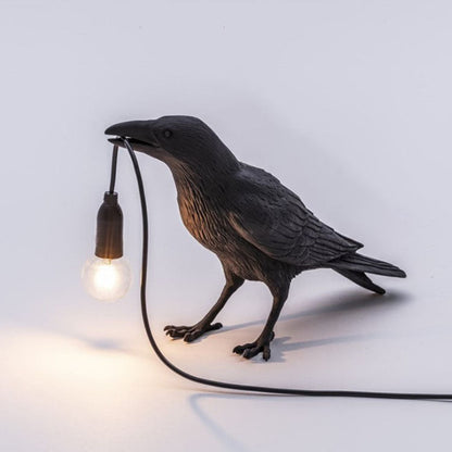Unique Bird Shaped Table Lamp Decor