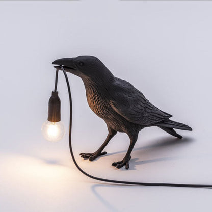 Unique Bird Shaped Table Lamp Decor