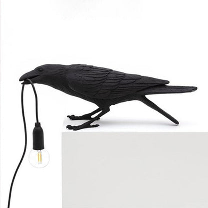 Unique Bird Shaped Table Lamp Decor