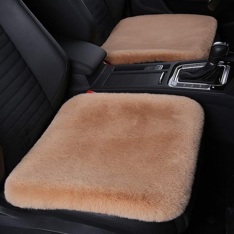 Warm Short Plush Rabbit Car Seat Pad - Cofik
