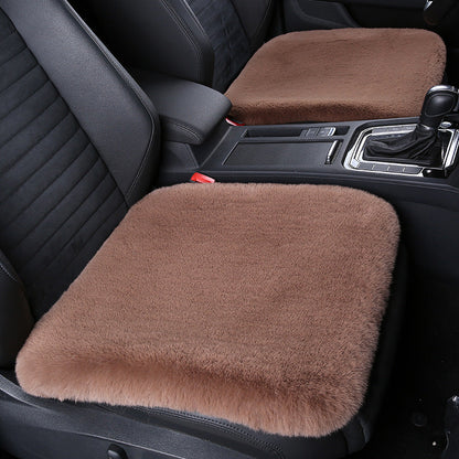 Warm Short Plush Rabbit Car Seat Pad