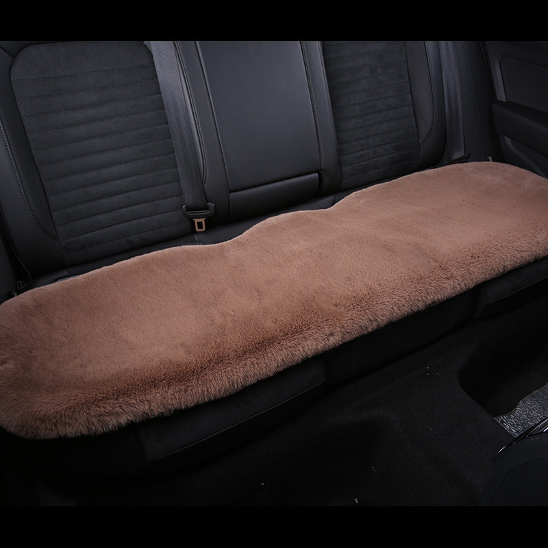 Warm Short Plush Rabbit Car Seat Pad