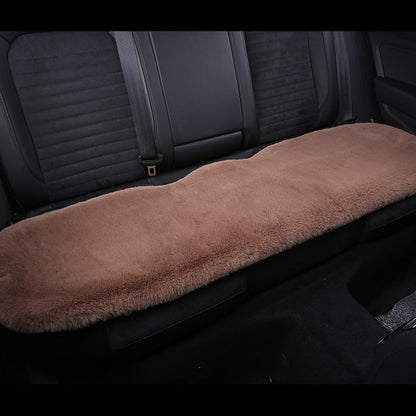 Warm Short Plush Rabbit Car Seat Pad
