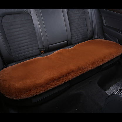 Warm Short Plush Rabbit Car Seat Pad