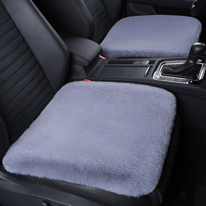 Warm Short Plush Rabbit Car Seat Pad