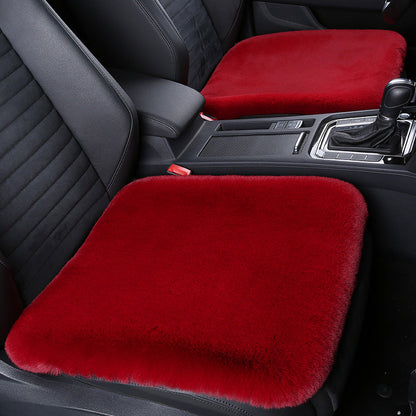 Warm Short Plush Rabbit Car Seat Pad