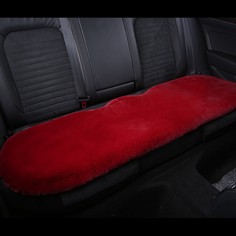 Warm Short Plush Rabbit Car Seat Pad