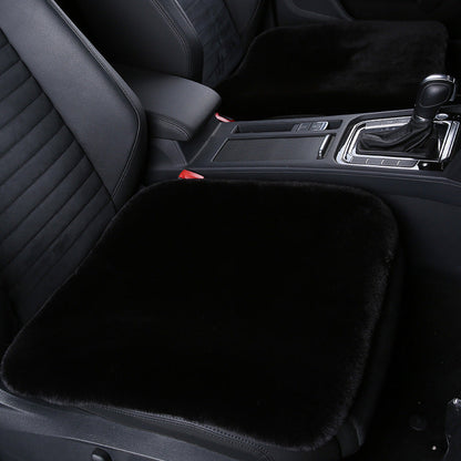 Warm Short Plush Rabbit Car Seat Pad