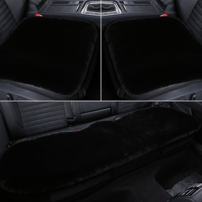 Warm Short Plush Rabbit Car Seat Pad
