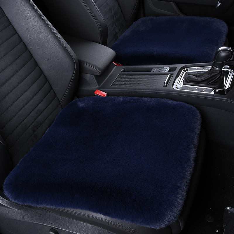 Warm Short Plush Rabbit Car Seat Pad