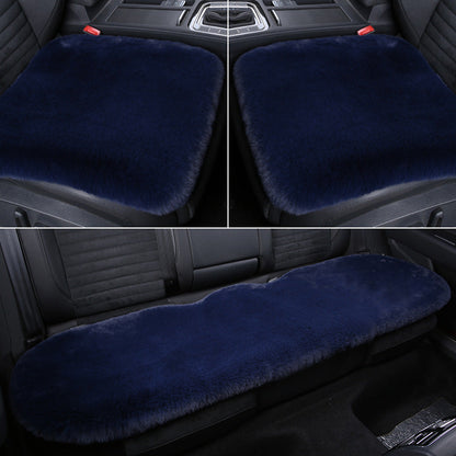 Warm Short Plush Rabbit Car Seat Pad