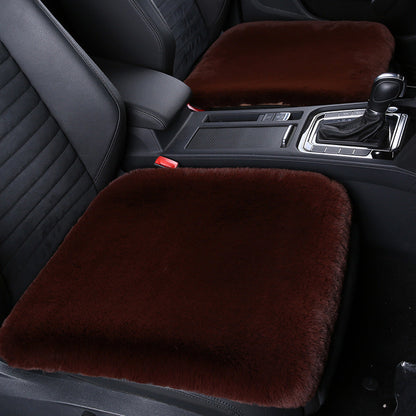 Warm Short Plush Rabbit Car Seat Pad