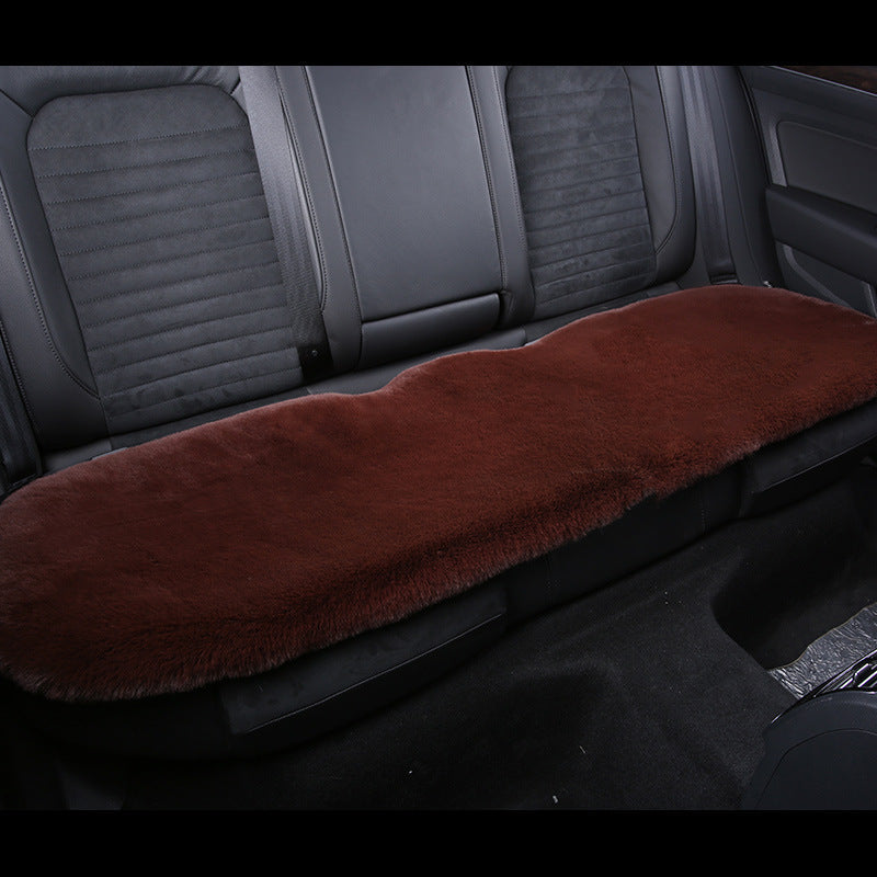 Warm Short Plush Rabbit Car Seat Pad