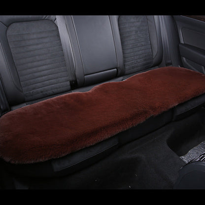 Warm Short Plush Rabbit Car Seat Pad