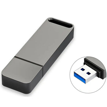 Large Capacity Durable Metal 4TB USB Drive