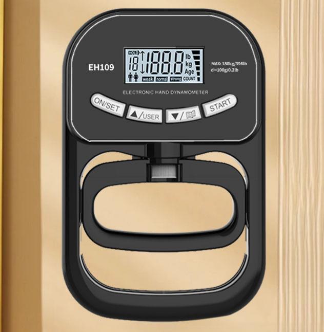 Compact Hand Grip Strength Tester for Fitness Training