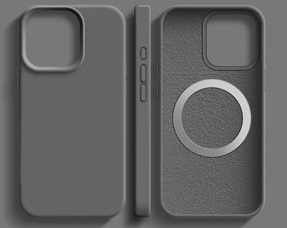 Soft Flexible Magnetic Phone Case with Easy Charging