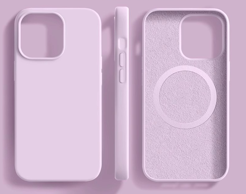 Soft Flexible Magnetic Phone Case with Easy Charging