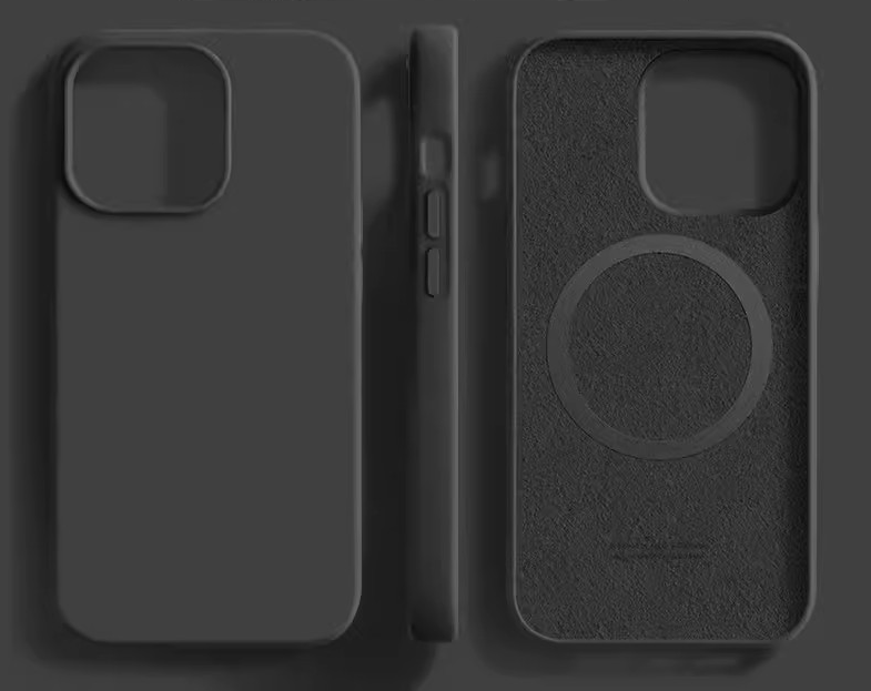 Soft Flexible Magnetic Phone Case with Easy Charging