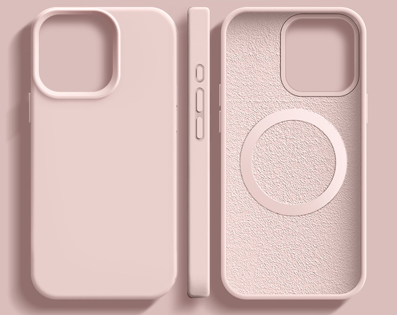 Soft Flexible Magnetic Phone Case with Easy Charging