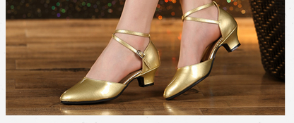 Comfortable Latin Dance Shoes Low Heel 3.5CM Practice Shoes