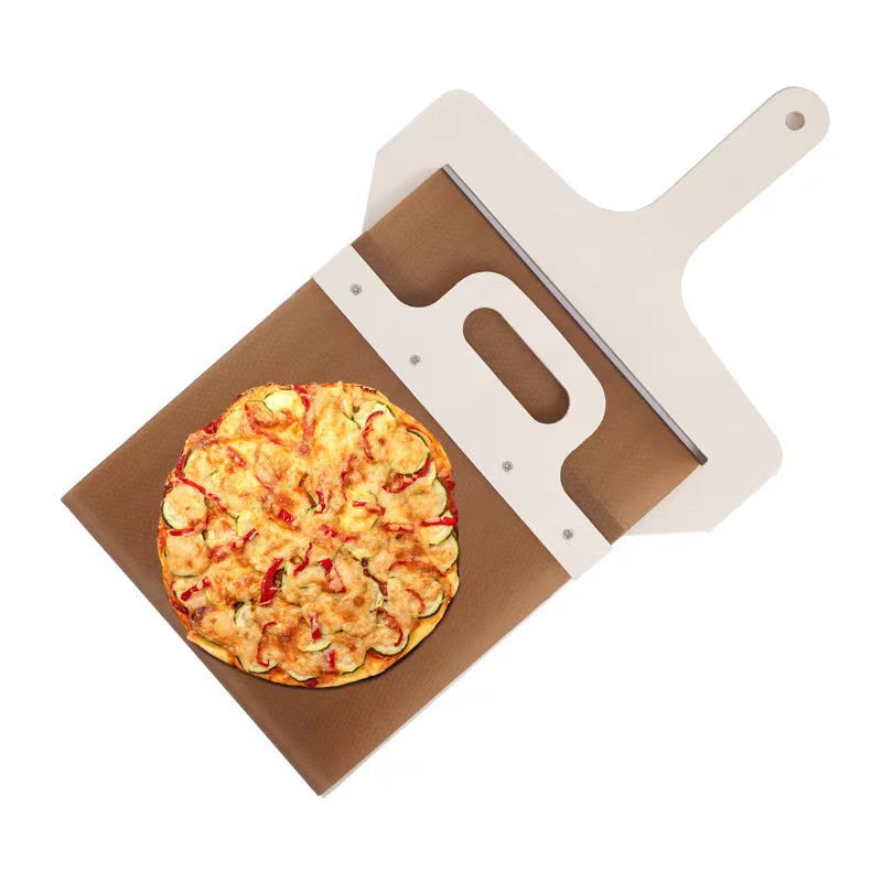 Compact Wooden Pizza Peel Spatula - Cofik