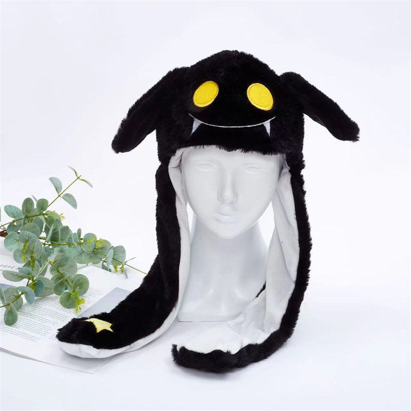 Soft Fuzzy Ladies Warm Winter Hat with Ears