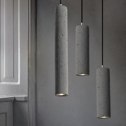 Industrial Concrete Pendant Light Fixture
