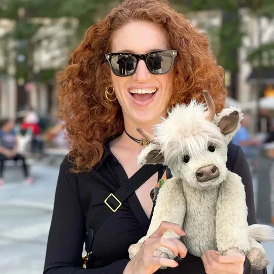 Scottish Made Cuddly Highland Cow Soft Toy