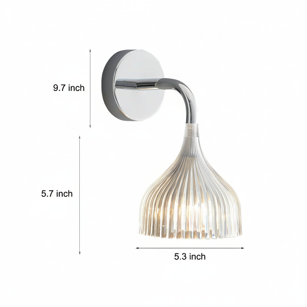 Contemporary Iron LED Wall Light