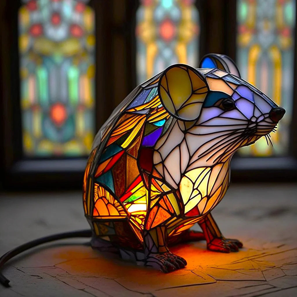 Stylish Animal Print Desk Lamp