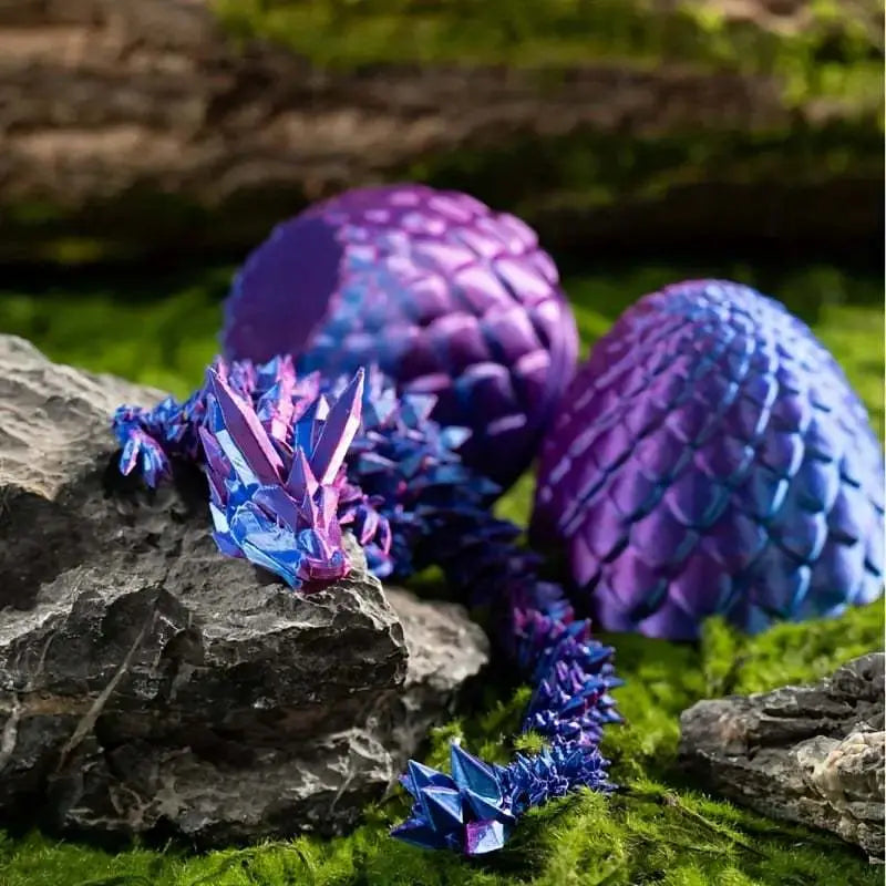 Flexible 3D Dragon Figurine Toy - Cofik