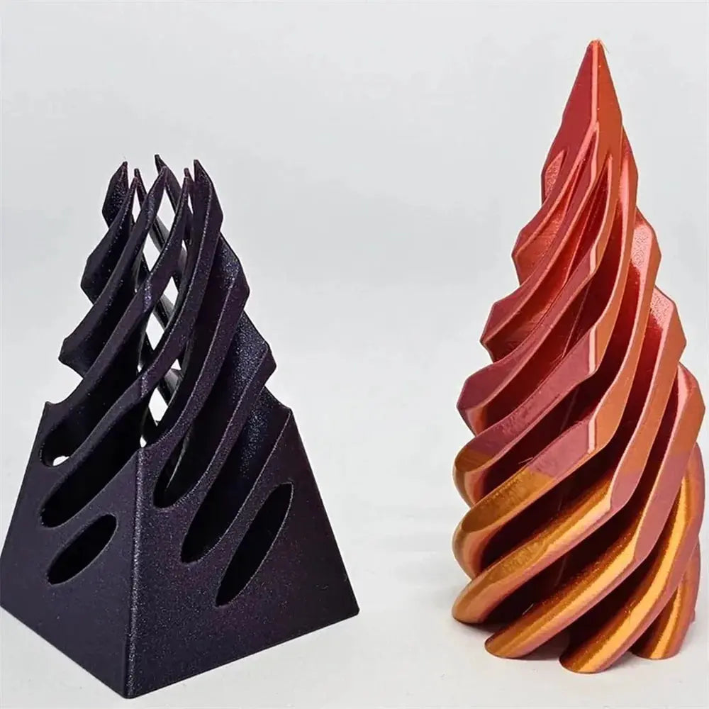 Colorful Spiral 3D Desk Toy Sculpture
