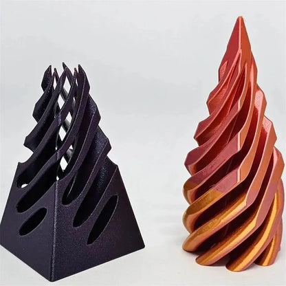 Colorful Spiral 3D Desk Toy Sculpture