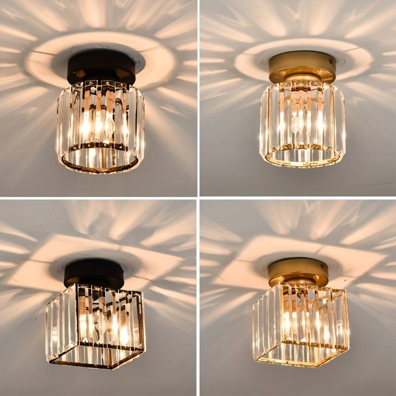 Luxurious Sparkling Crystal Ceiling Light