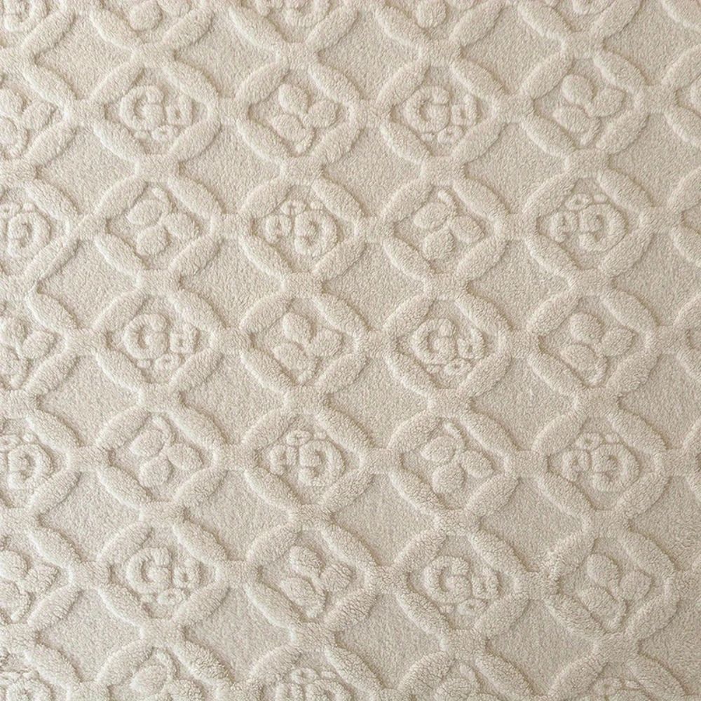 Plush Embroidered Fleece Blanket