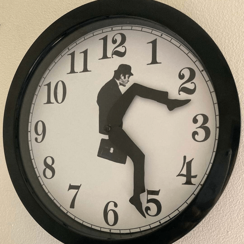 Funny Novelty Wall Clock