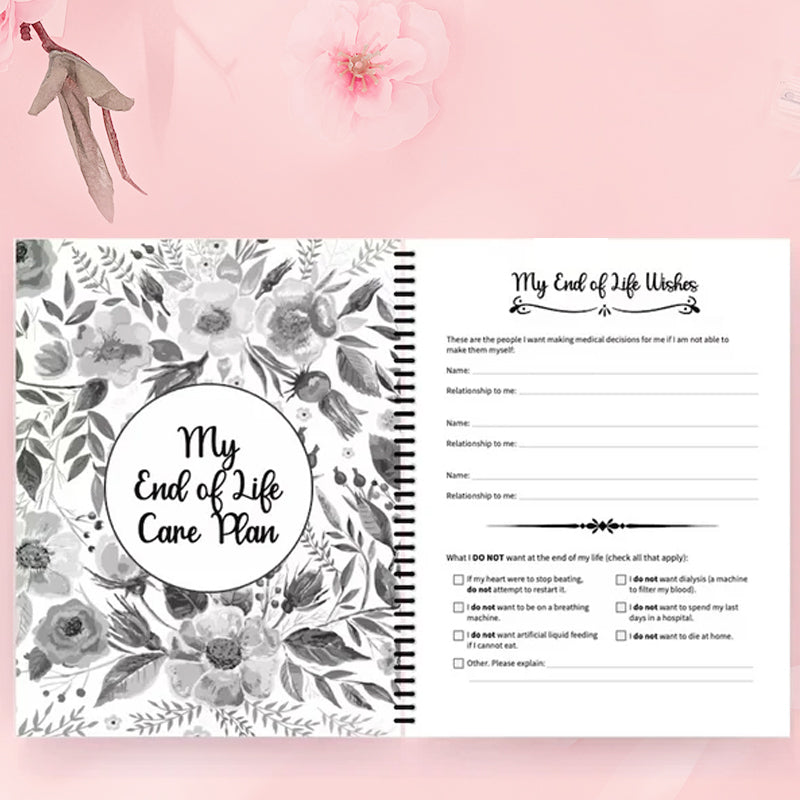 Funeral Life Planner Notebook