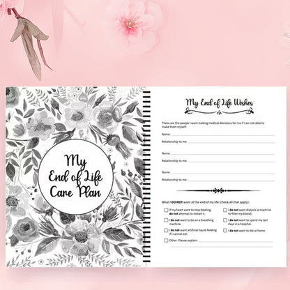 Funeral Life Planner Notebook