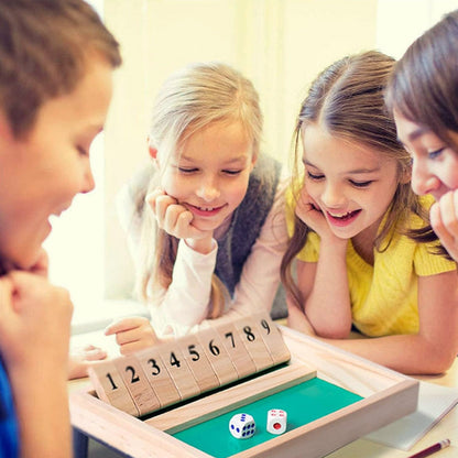 Classic Tabletop Math Board Game for Family Fun