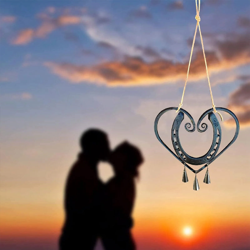 Romantic Heart Wind Chime