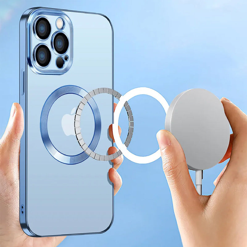 Wireless Magnetic Phone Lens Case for iPhone