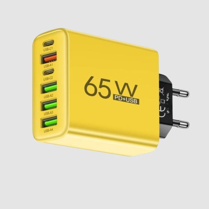 Slim Portable USB Charging Hub for Phones Tablets