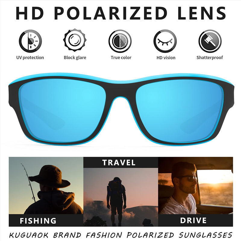 Noxord | Active Sport Sunglasses with Polarized Anti Glare Lenses
