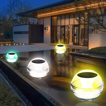 Colorful LED Solar Powered Pool Lanterns