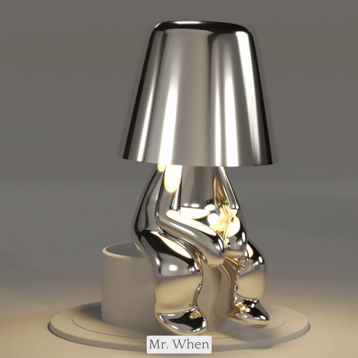 Portable LED Desk Lamp with Adjustable Brightness