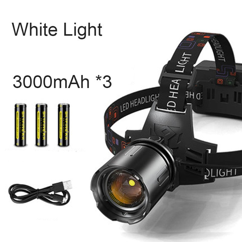 Bright LED Outdoor Headlamp with Adjustable Light