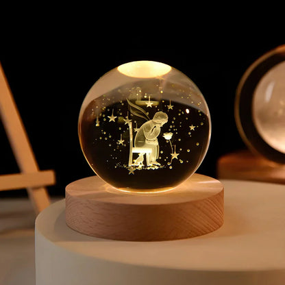 Colorful Globe LED Bedroom Nightlight