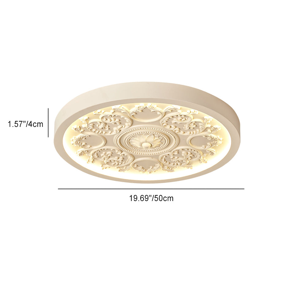 Sleek White LED Ceiling Light Fixtures